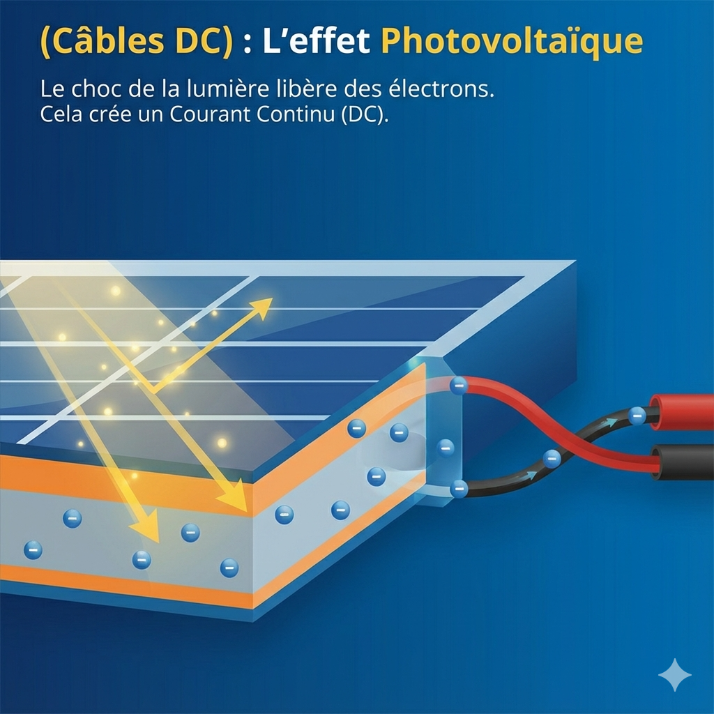 Installation de panneaux photovoltaïques