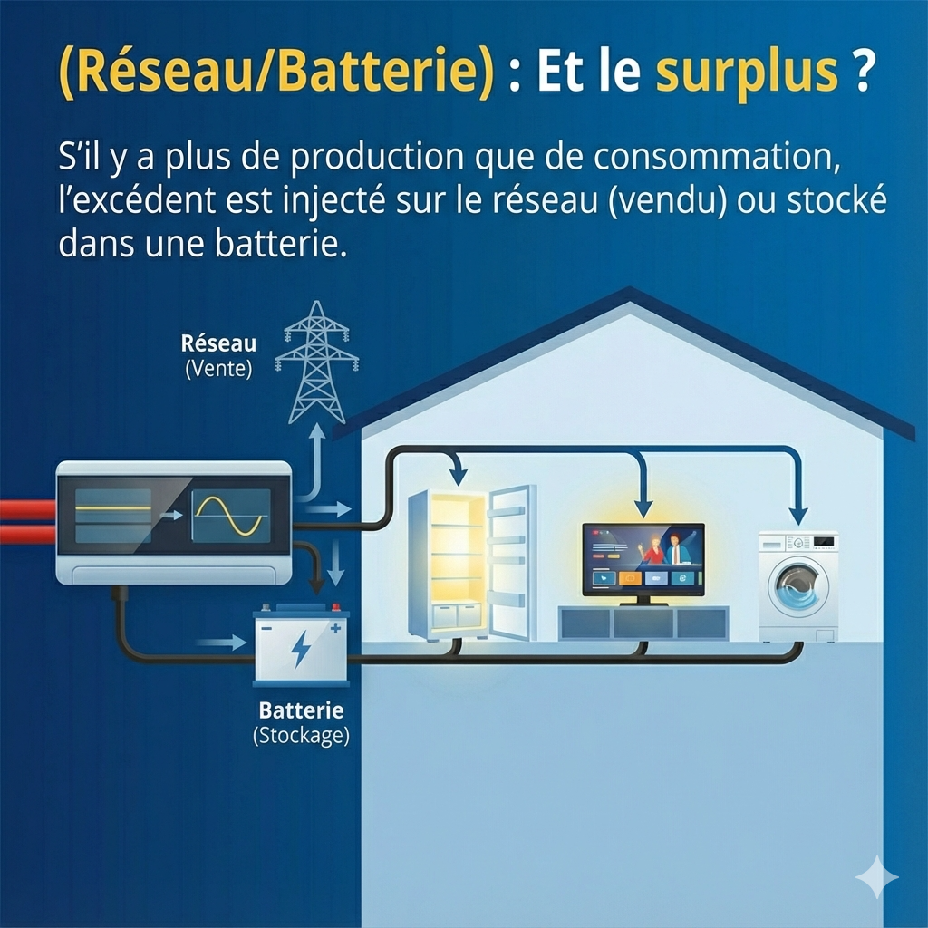 Installation de panneaux photovoltaïques